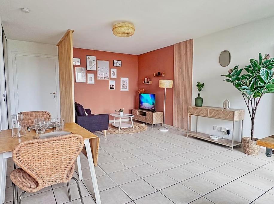 Charmant T2 Terrasse, Garage Villeurbanne Exterior photo